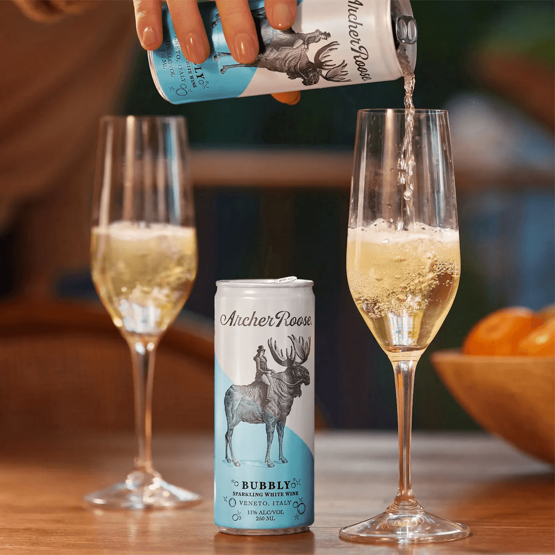 ARCHER ROOSE WINES BUBBLY WHITE WINE