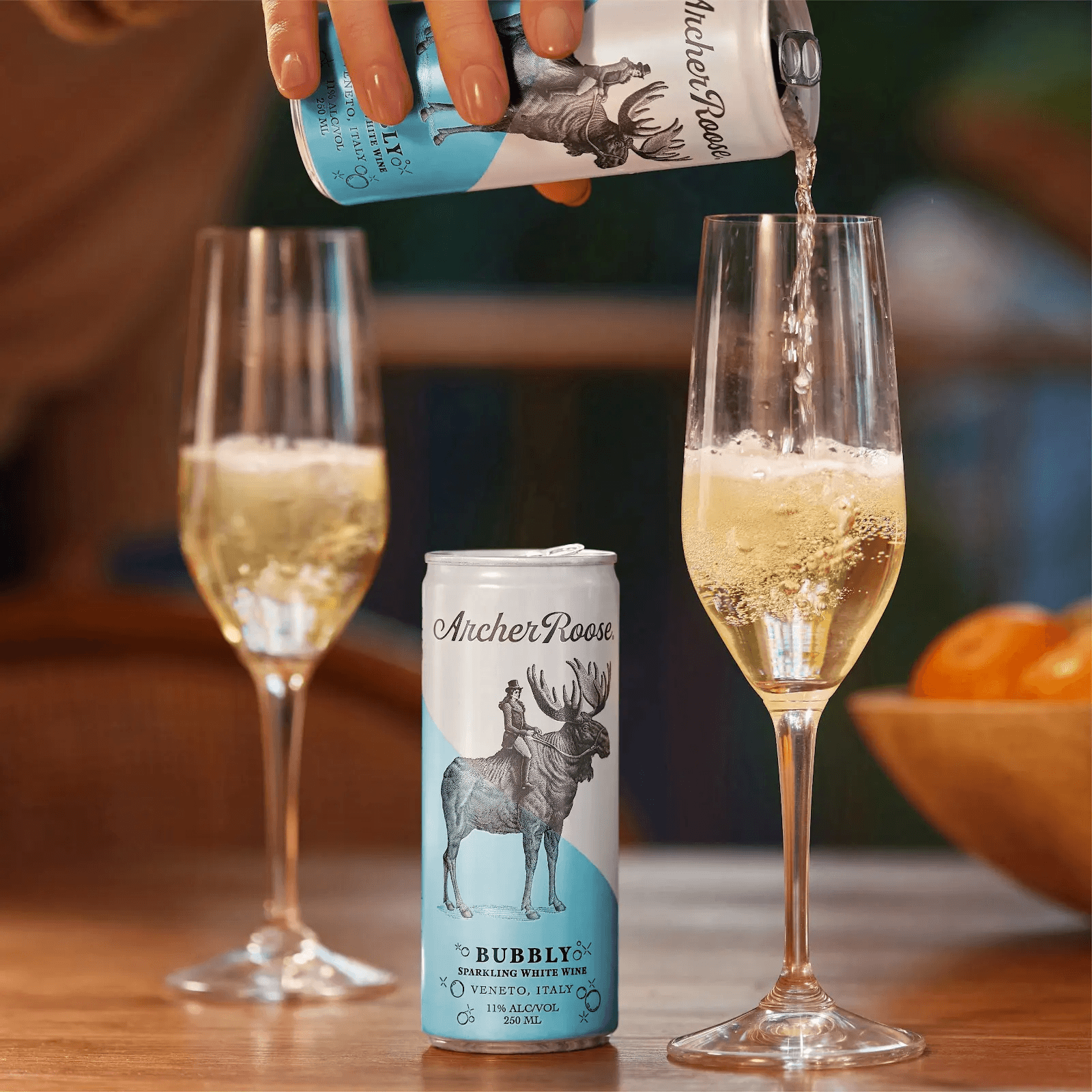 ARCHER ROOSE WINES BUBBLY WHITE WINE