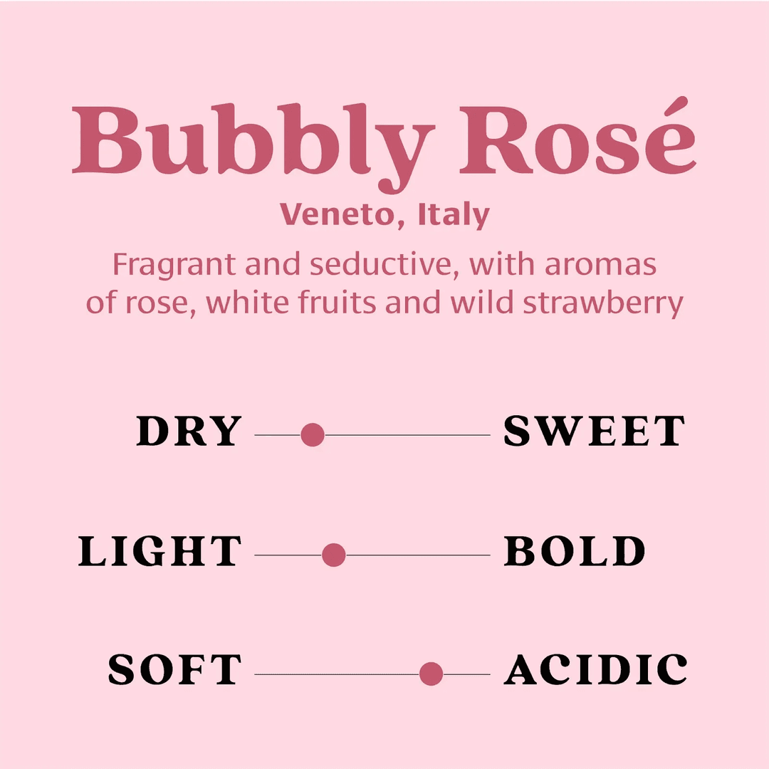 ARCHER ROOSE WINES BUBBLY ROSÉ WINE