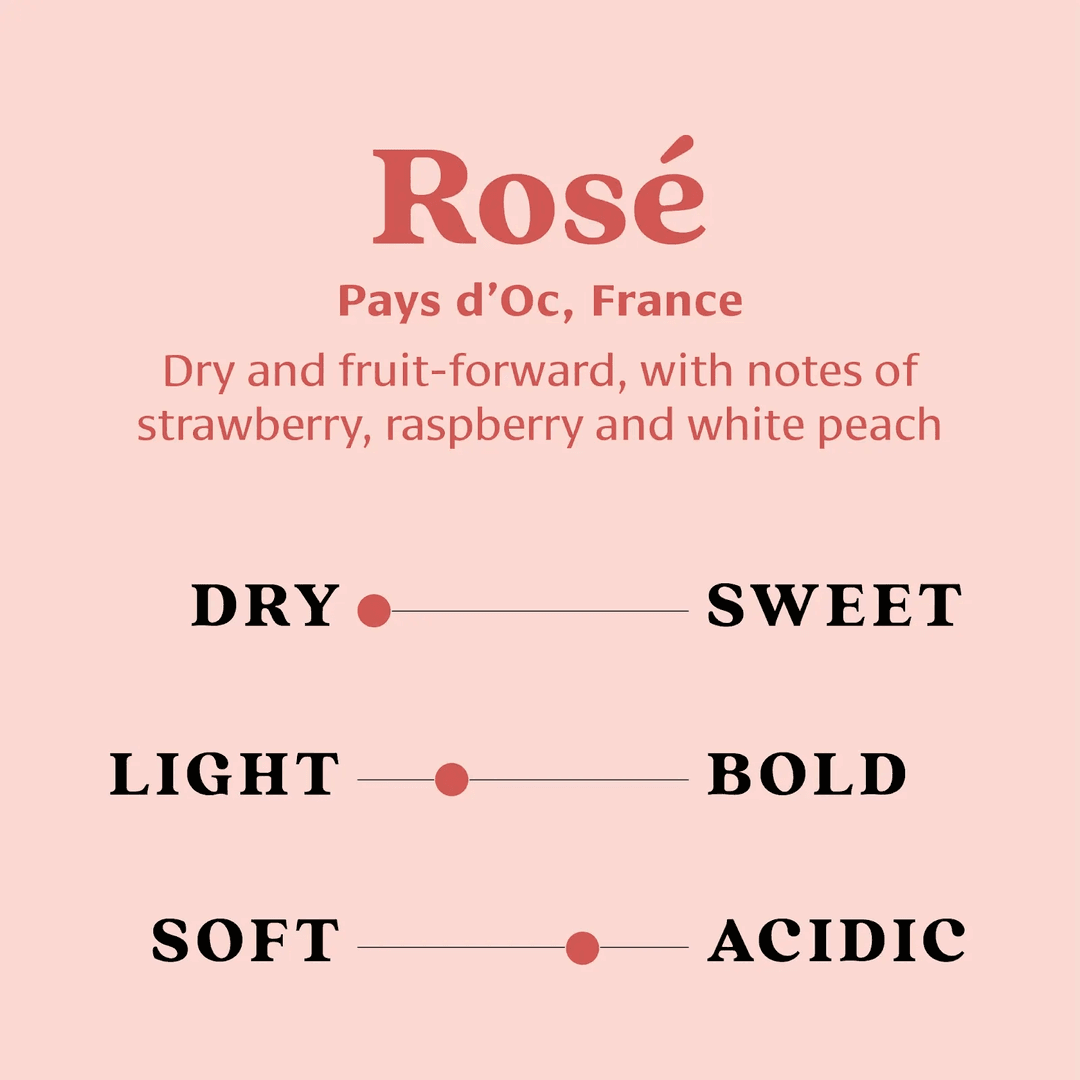 ARCHER ROOSE WINES ROSÉ WINE