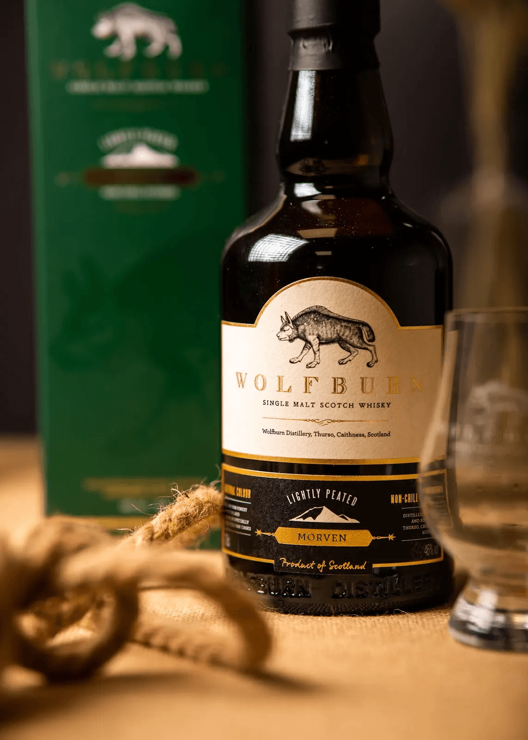 WOLFBURN MORVEN SCOTCH WHISKY