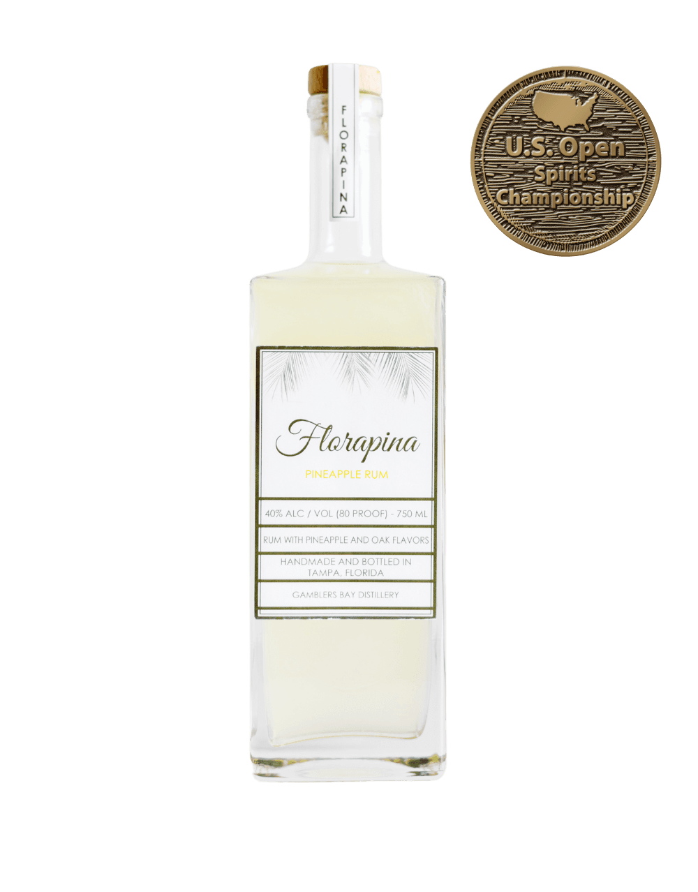 GAMBLERS BAY DISTILLERY FLORAPINA PINEAPPLE RUM