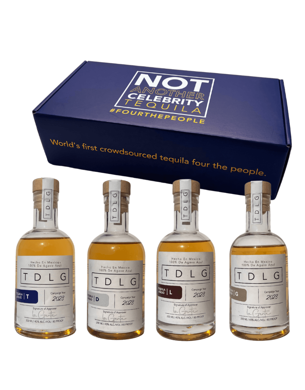 TEQUILA DE LA GENTE 2023 AÑEJO TEQUILA TASTING KIT