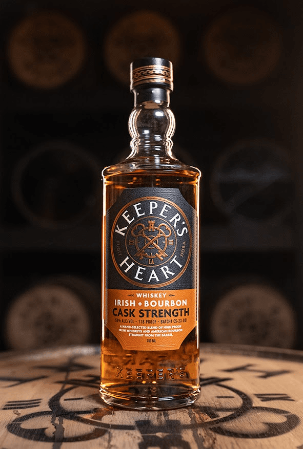 KEEPER'S HEART WHISKEY IRISH + BOURBON CASK STRENGTH