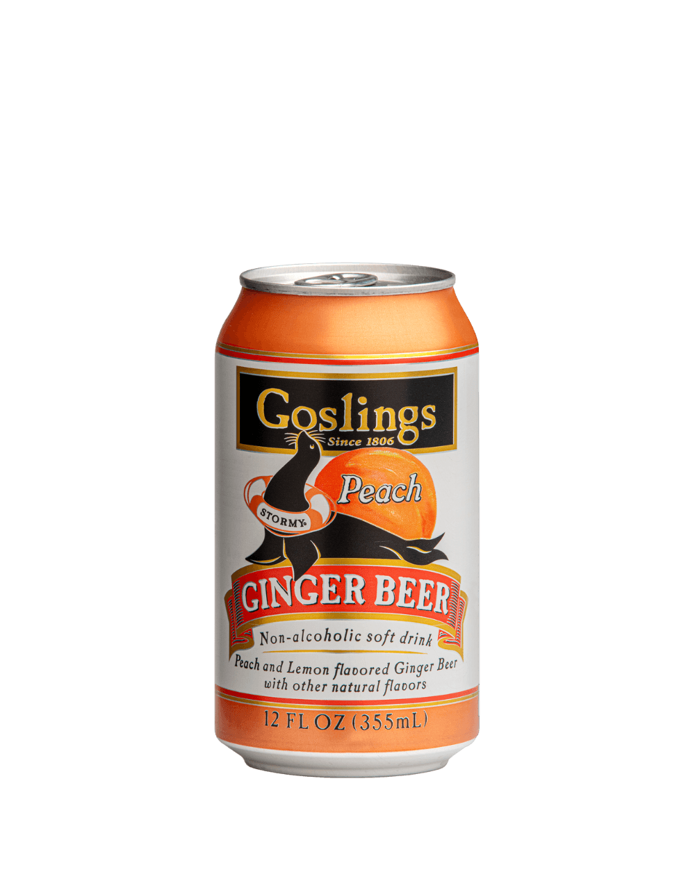 GOSLINGS STORMY PEACH GINGER BEER