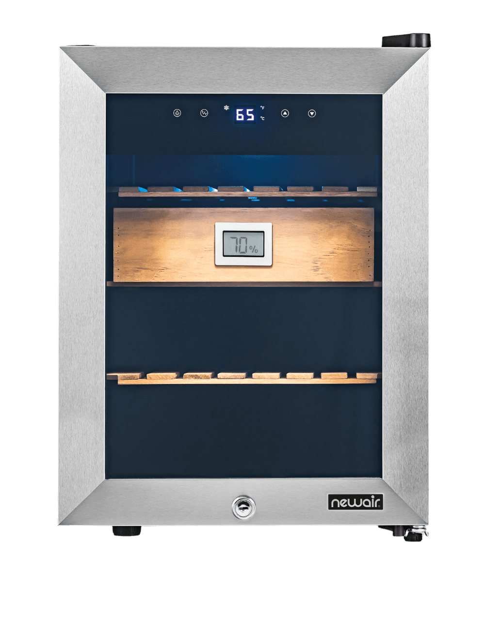 NEWAIR 250 COUNT SMOKERS CLUB HUMIDOR