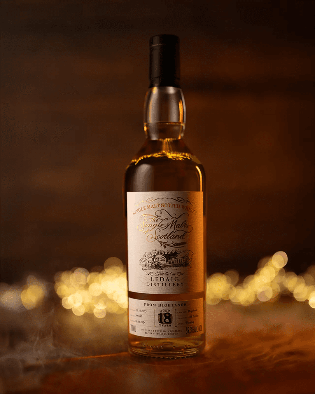 SINGLE MALTS OF SCOTLAND 2005 18 YEAR OLD LEDAIG CASK 300347