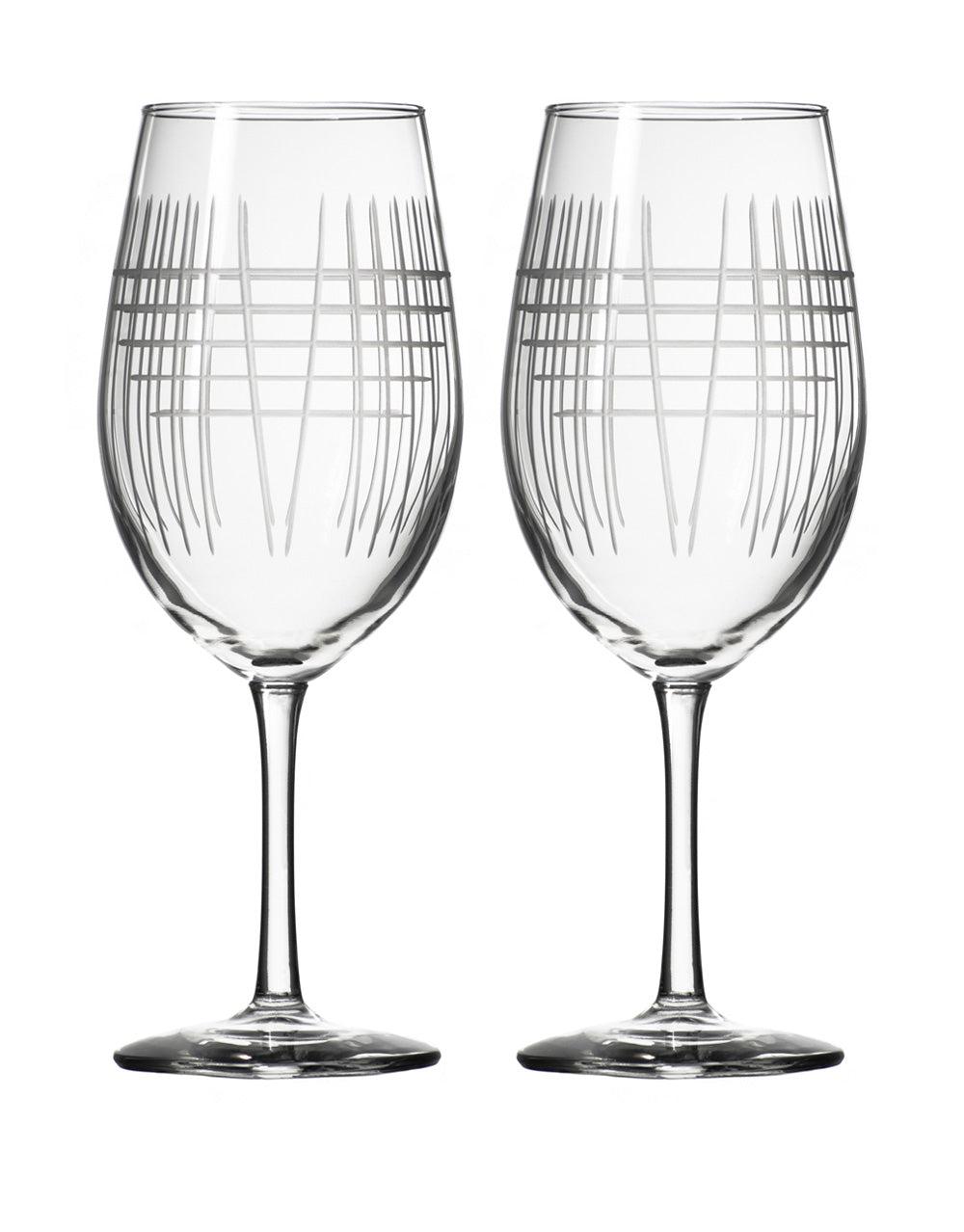 ROLF GLASS MATCHSTICK ALL PURPOSE WINE GLASS (SET OF 2)