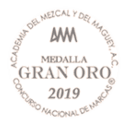 Gran Oro Medal – Academia del Mezcal y del Maguey 2019