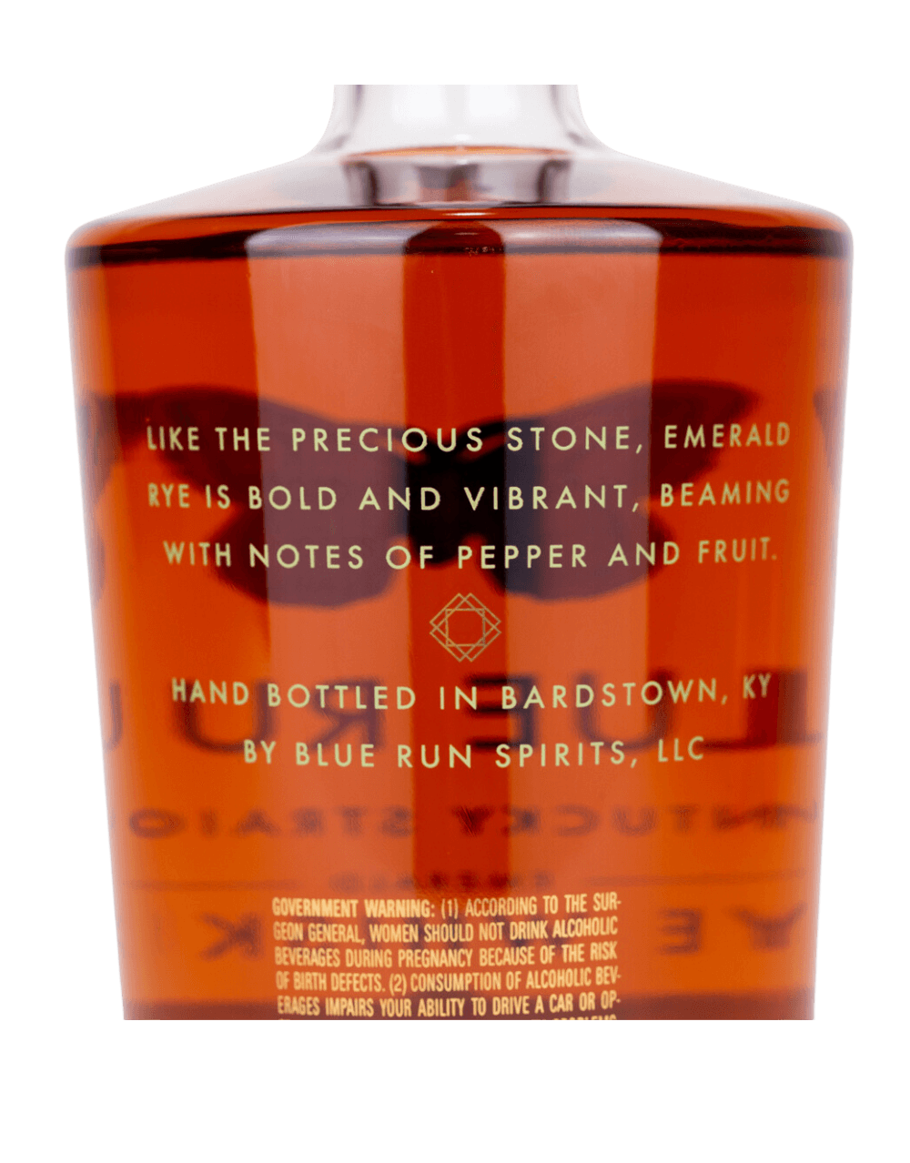 BLUE RUN SPIRITS EMERALD RYE WHISKEY