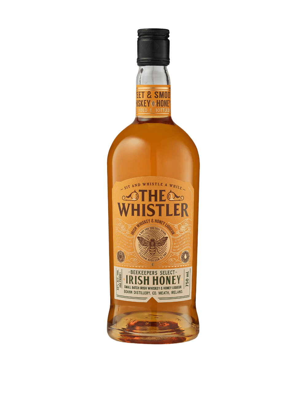 THE WHISTLER IRISH WHISKEY AND HONEY LIQUEUR