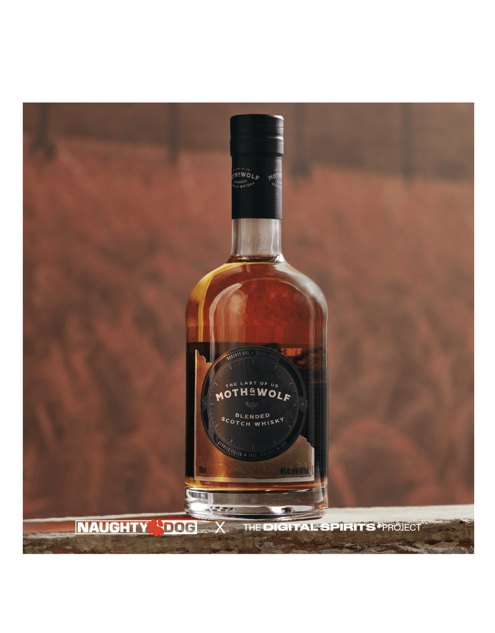 THE LAST OF US - PART II: MOTH & WOLF BLENDED SCOTCH WHISKY
