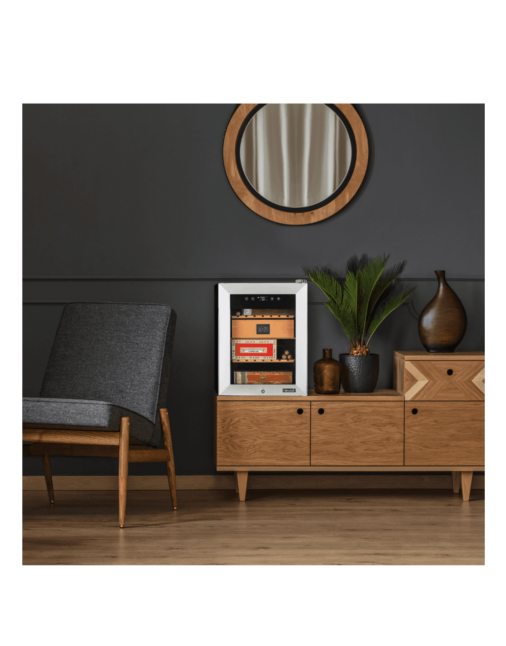 NEWAIR ELECTRIC CIGAR HUMIDOR WINEADOR