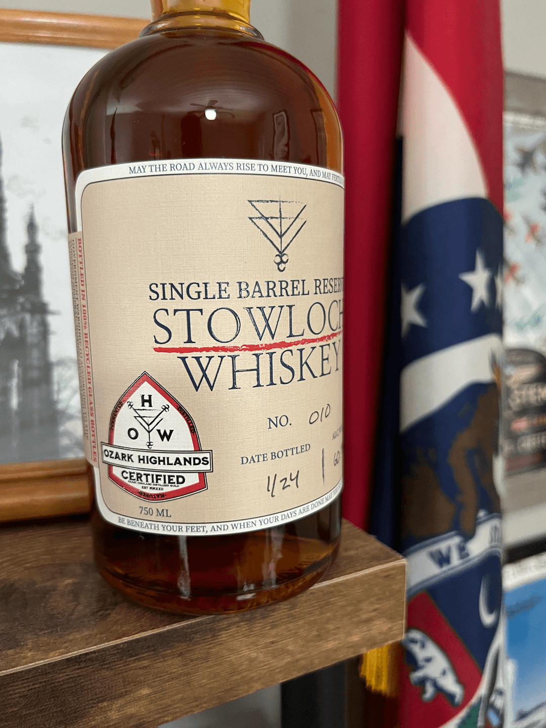 STOWLOCH SINGLE BARREL RESERVE WHISKEY