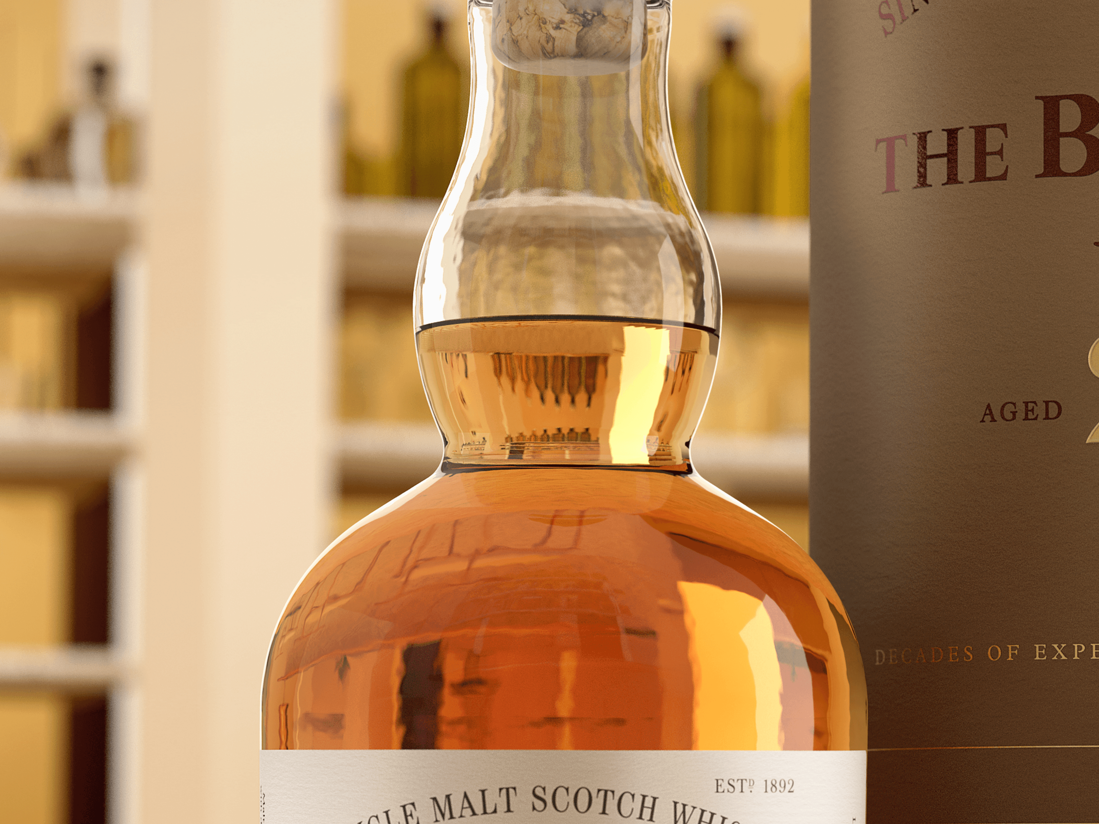 THE BALVENIE TWENTY-FIVE SINGLE MALT SCOTCH WHISKY