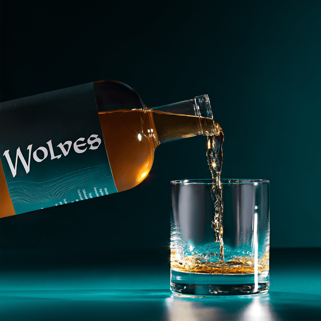 WOLVES 5 YEAR OLD AMERICAN SINGLE MALT WHISKEY