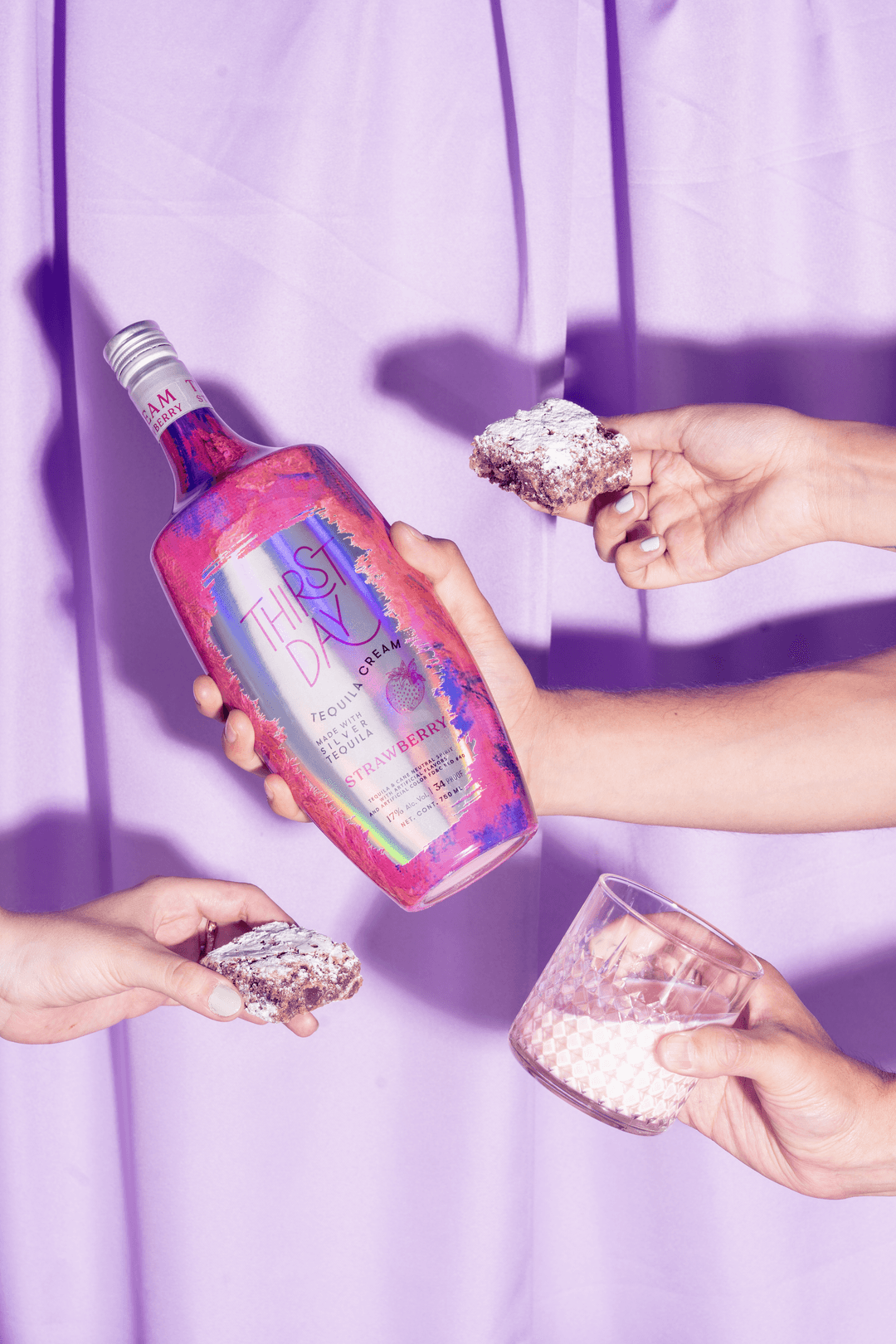 THIRSTDAY STRAWBERRY TEQUILA CREAM GIFT PACK