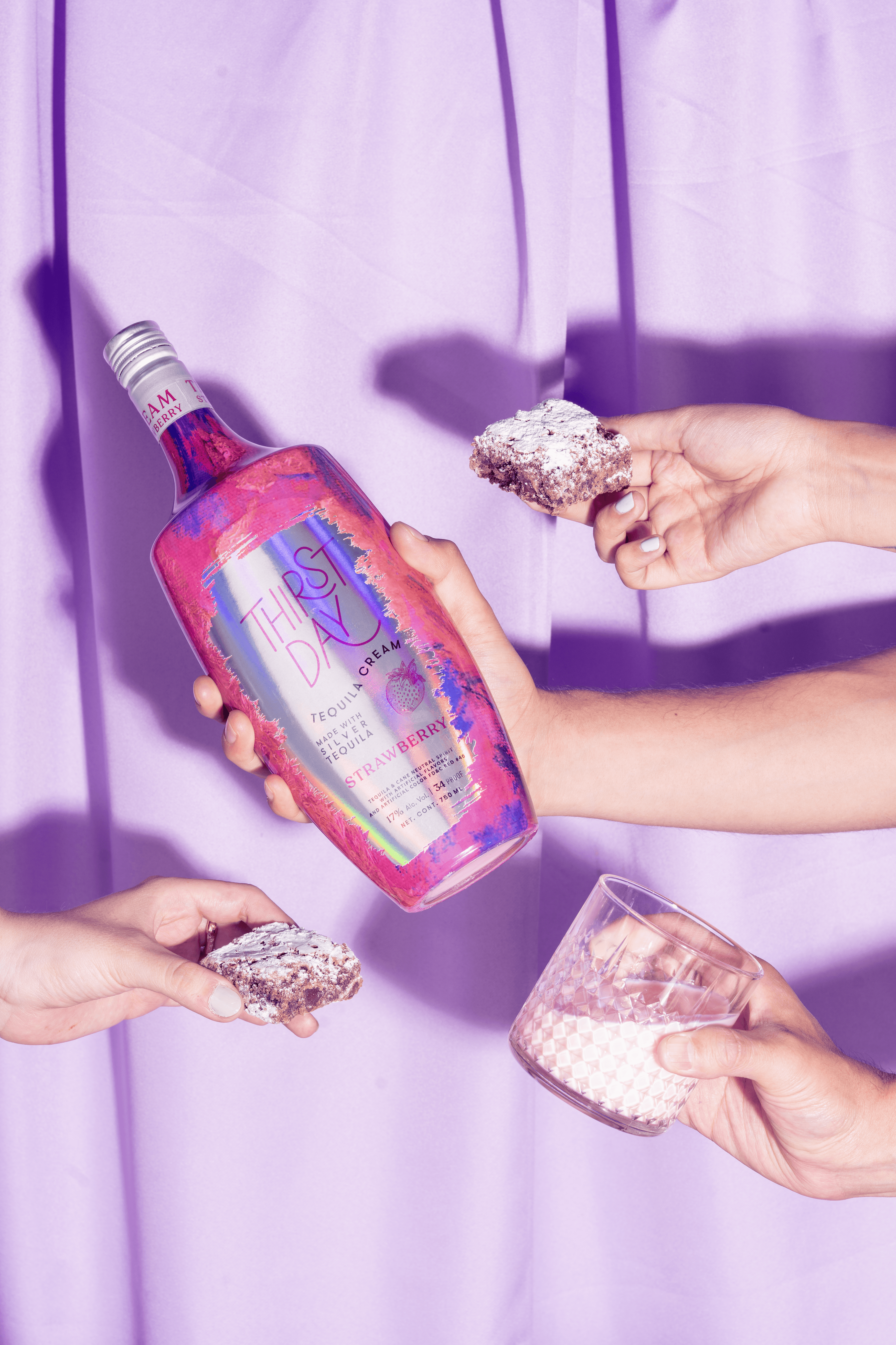 THIRSTDAY STRAWBERRY TEQUILA CREAM GIFT PACK