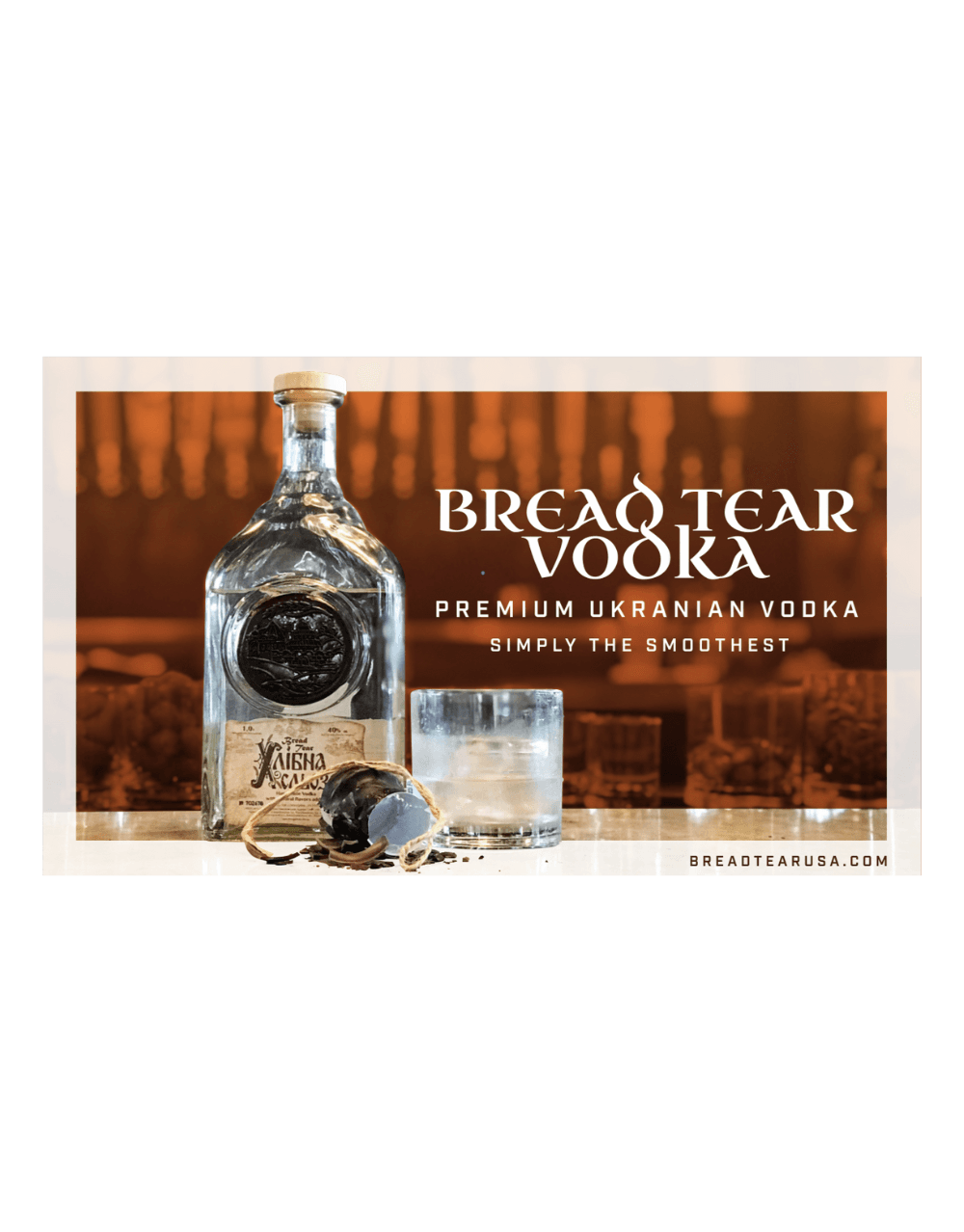 BREAD TEAR VODKA