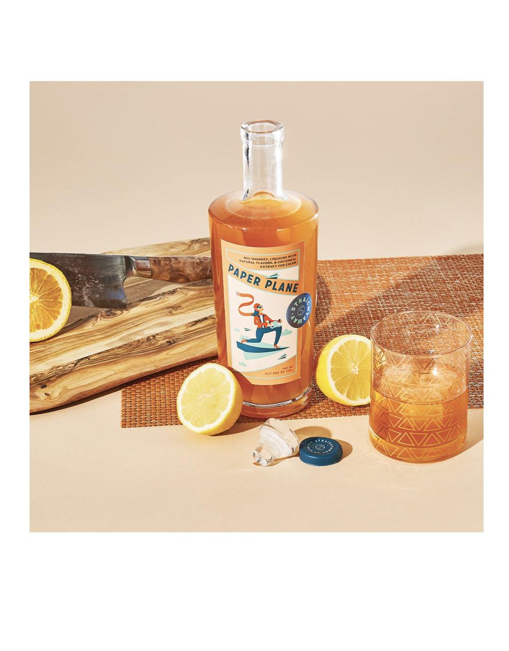 STRAIGHTAWAY COCKTAILS PAPER PLANE WHISKEY COCKTAIL