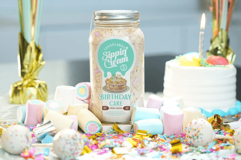 SUGARLANDS SIPPIN CREAM BIRTHDAY CAKE LIQUEUR