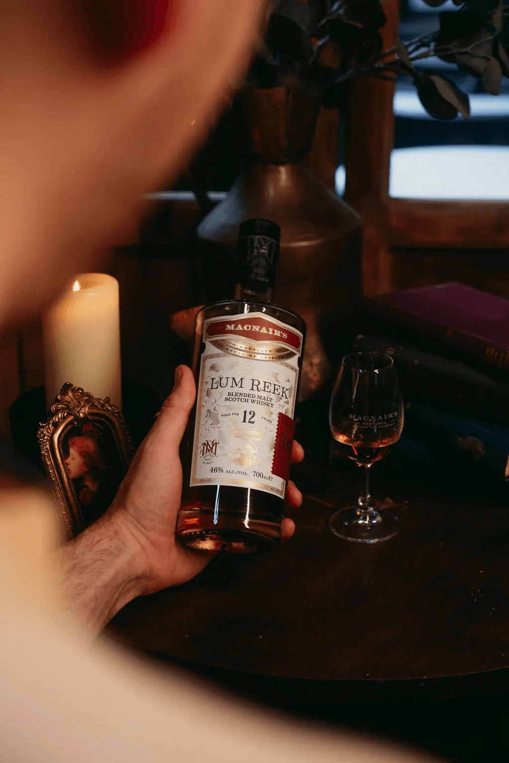 MACNAIR'S LUM REEK 12 YEAR OLD PEATED BLENDED MALT