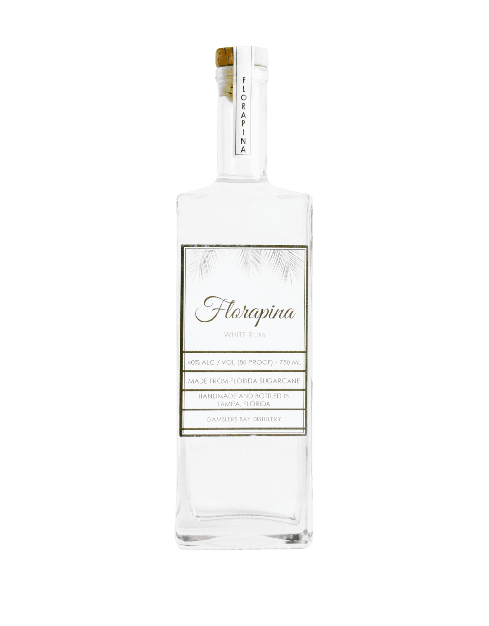 GAMBLERS BAY DISTILLERY FLORAPINA WHITE RUM