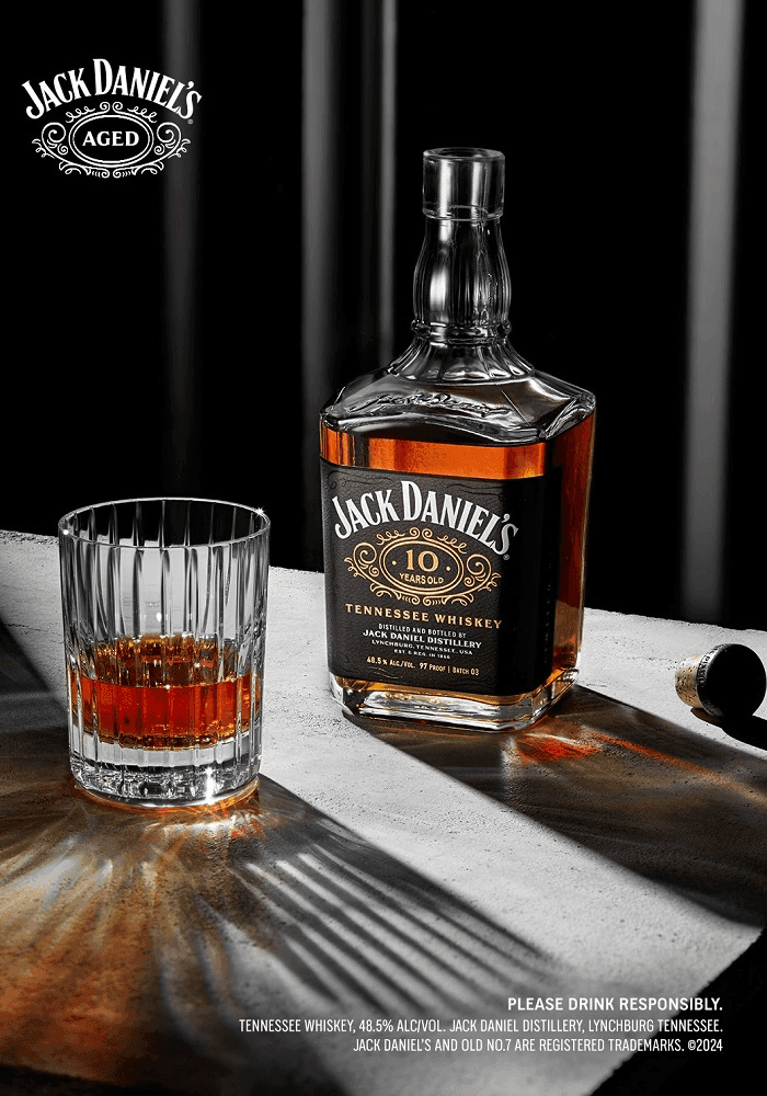 JACK DANIEL’S 10 YEARS OLD TENNESSEE WHISKEY BATCH 3 ®2024