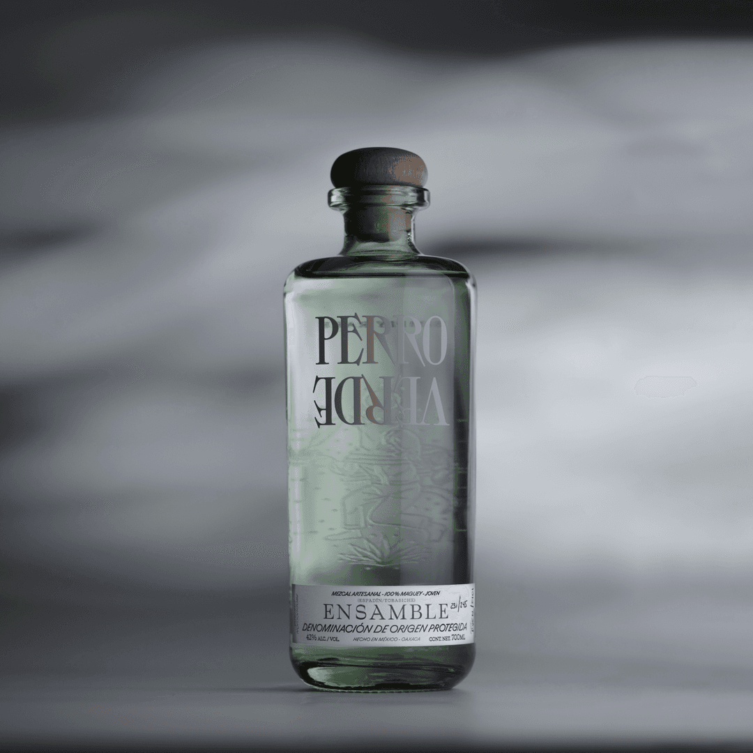 PERRO VERDE MEZCAL ESPADIN AND TOBASICHE BLEND