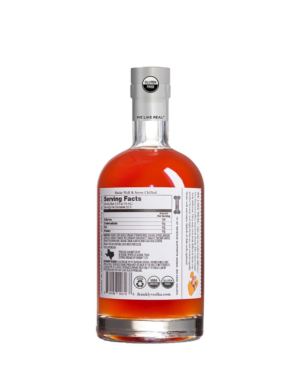 FRANKLY ORGANIC STRAWBERRY VODKA