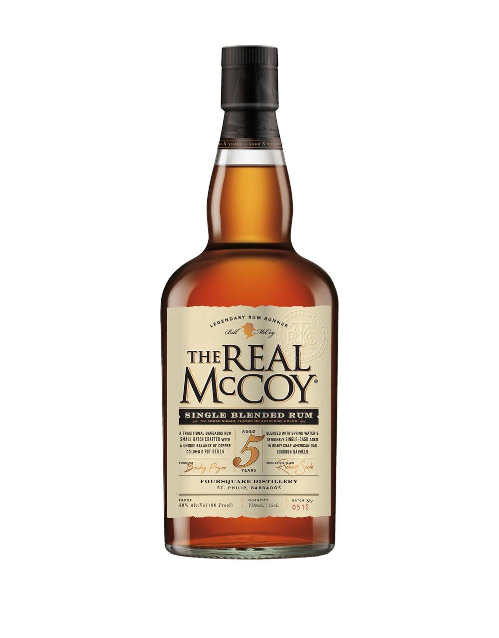 THE REAL MCCOY 5 YEAR AGED RUM