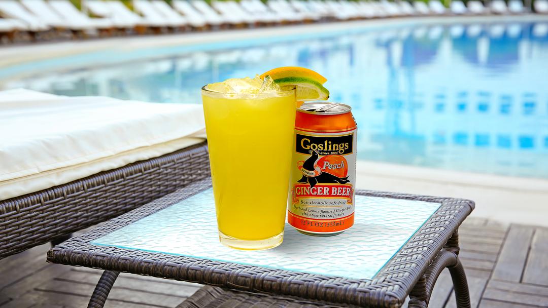 GOSLINGS STORMY PEACH GINGER BEER