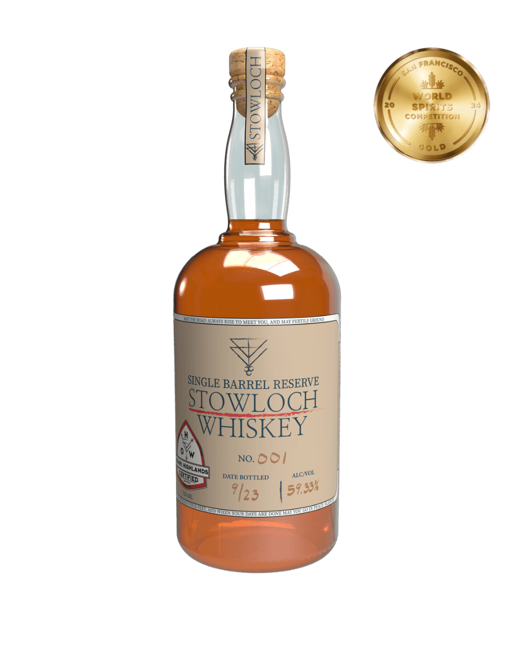 STOWLOCH SINGLE BARREL RESERVE WHISKEY
