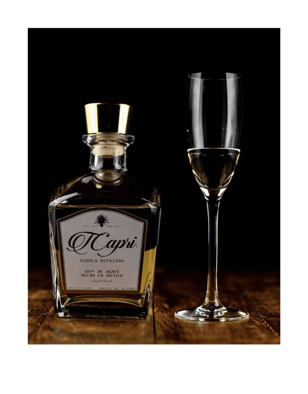 TCAPRI TEQUILA REPOSADO
