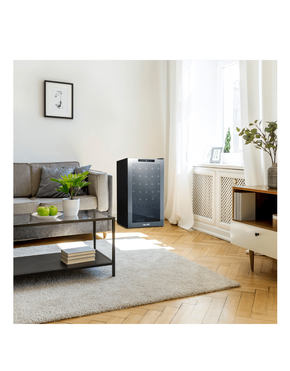 NEWAIR SHADOW™ SERIES 34 BOTTLE WINE COOLER REFRIGERATOR