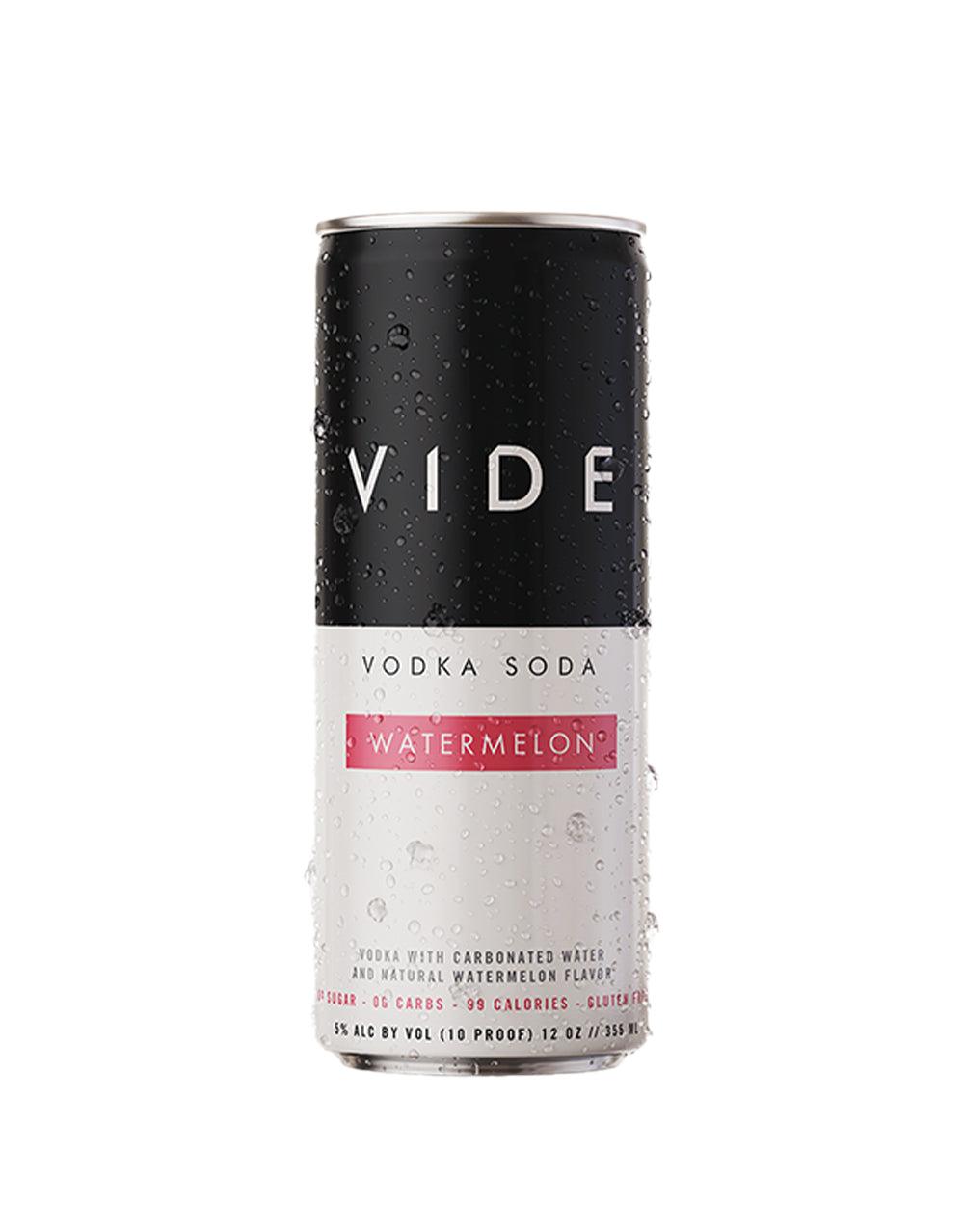 VIDE VODKA SODA VARIETY