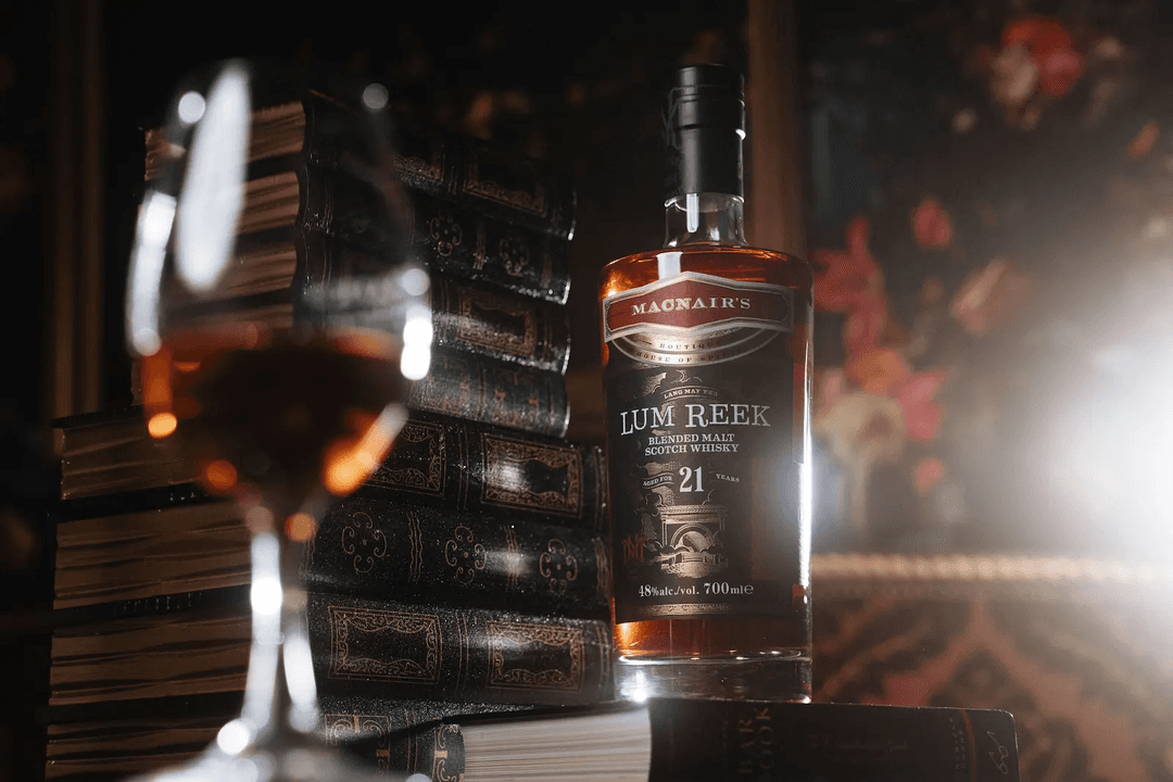 MACNAIR'S LUM REEK 21 YEAR OLD PEATED BLENDED MALT