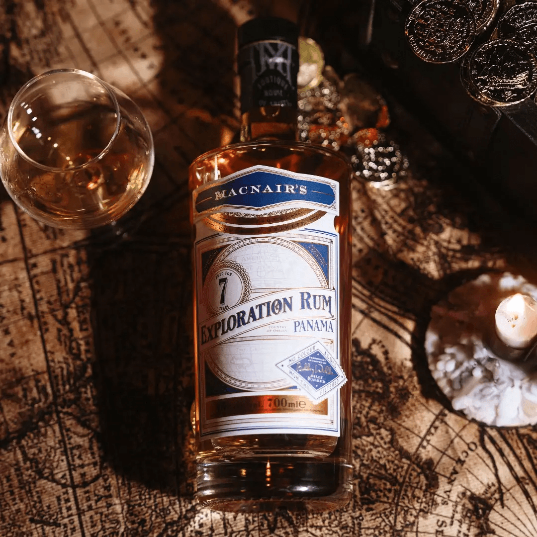 MACNAIR'S PANAMA 7 YEAR OLD UNPEATED EXPLORATION RUM