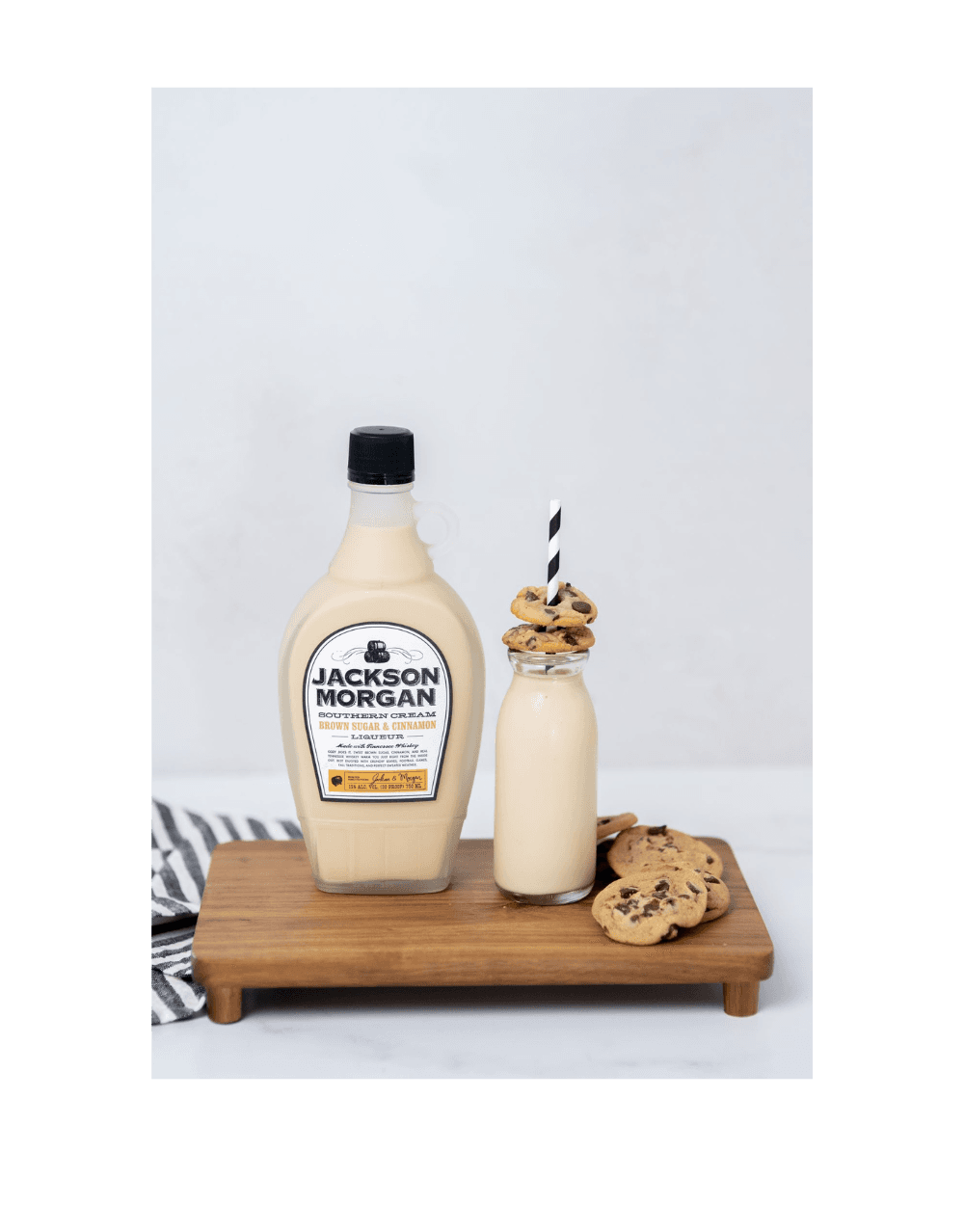 JACKSON MORGAN SOUTHERN CREAM BROWN SUGAR AND CINNAMON