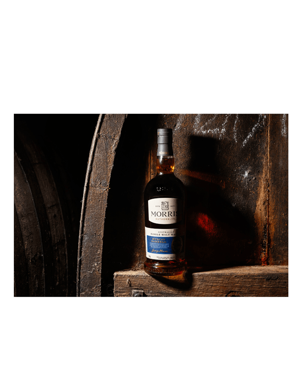 MORRIS AUSTRALIAN SINGLE MALT MUSCAT BARREL WHISKY