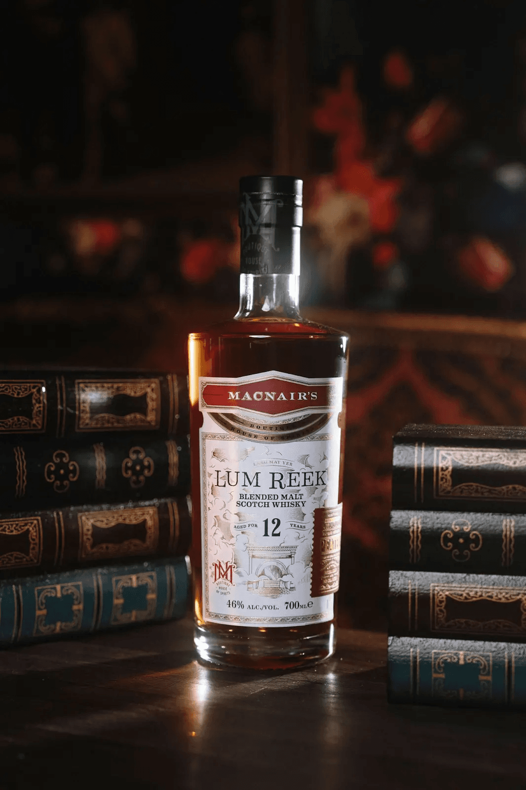 MACNAIR'S LUM REEK 12 YEAR OLD PEATED BLENDED MALT