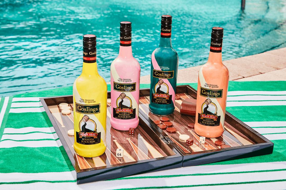 GOSLINGS BLACK SEAL RUM LEISURE BOTTLE