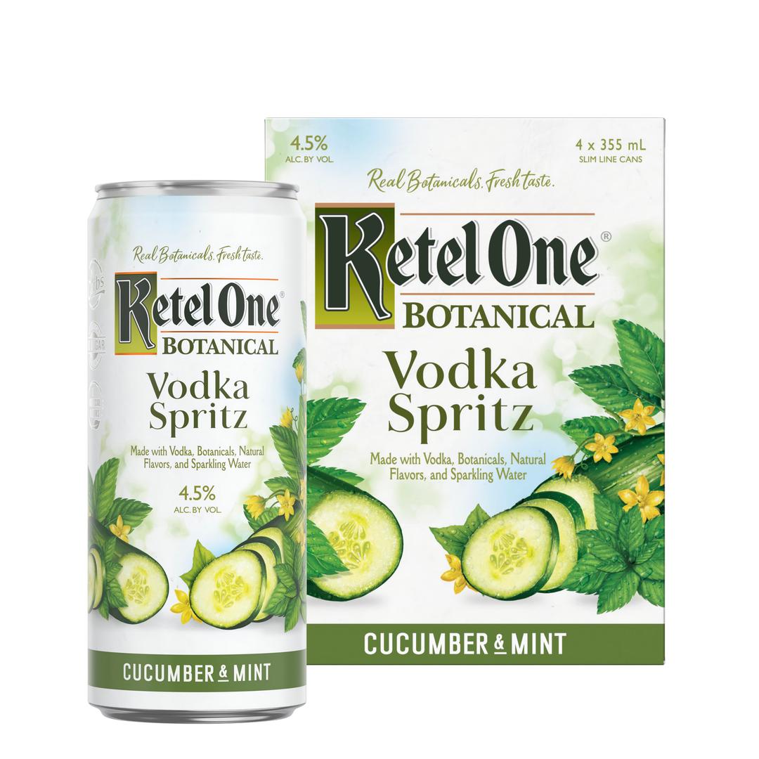 KETEL ONE BOTANICAL VODKA SPRITZ CUCUMBER & MINT