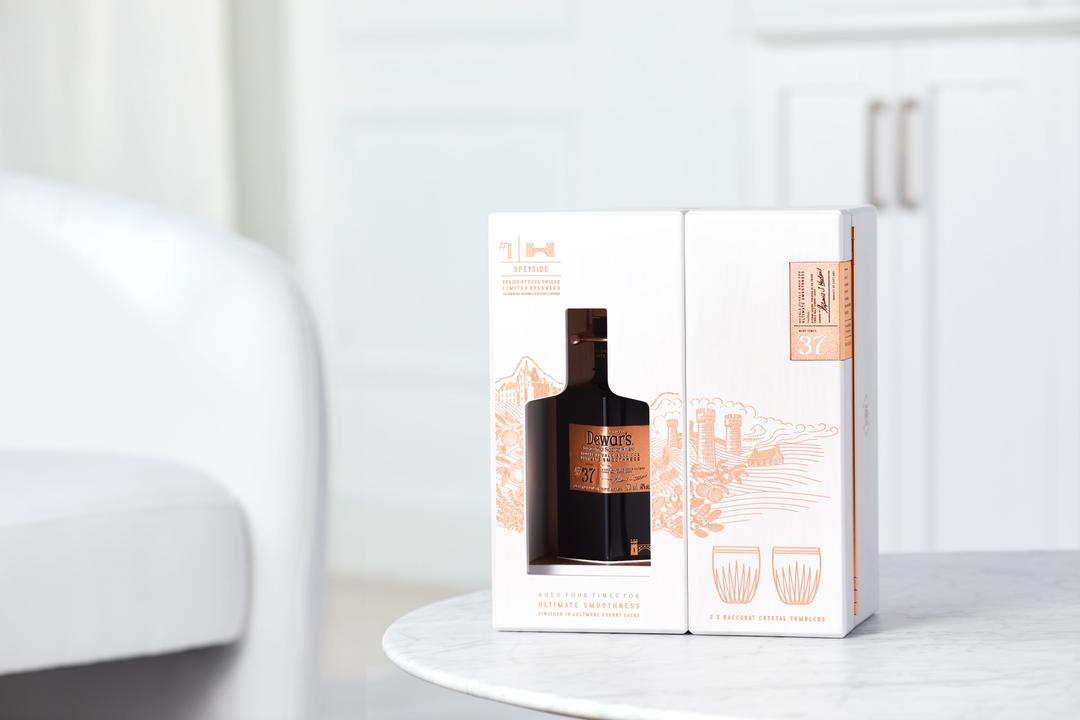 DEWAR’S DOUBLE DOUBLE 37 YEAR OLD BLENDED MALT SCOTCH WHISKY