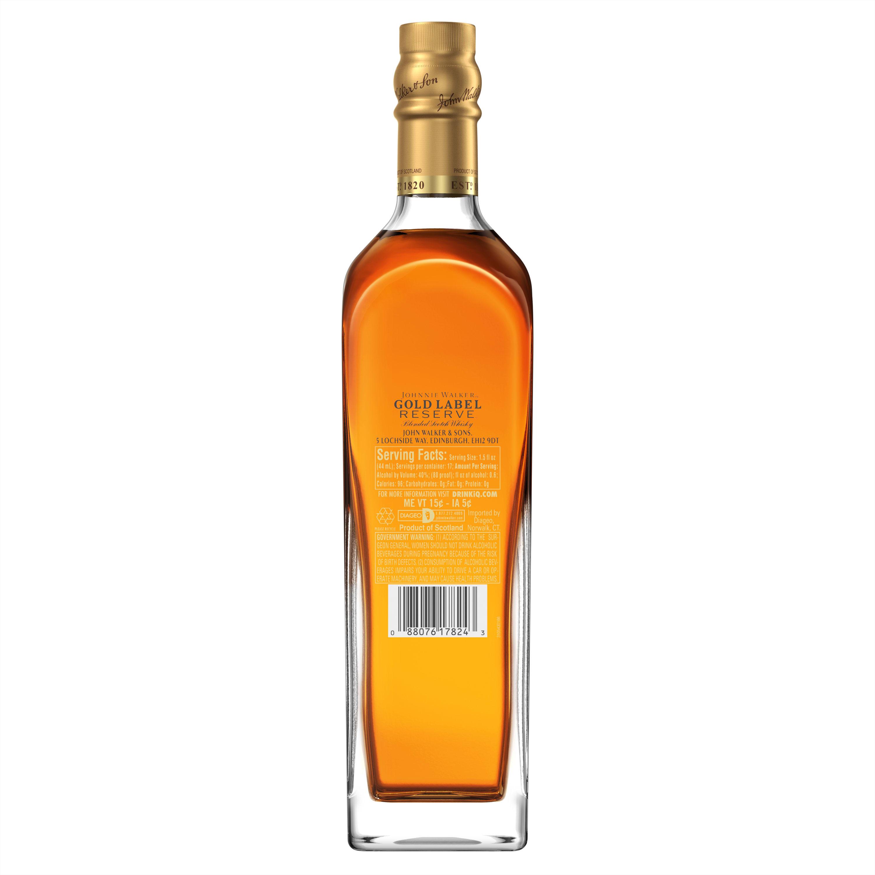 JOHNNIE WALKER GOLD LABEL RESERVE® BLENDED SCOTCH WHISKY
