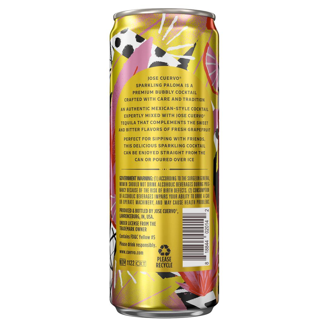 Jose Cuervo Cocktails-other Sparkling Paloma Citrus