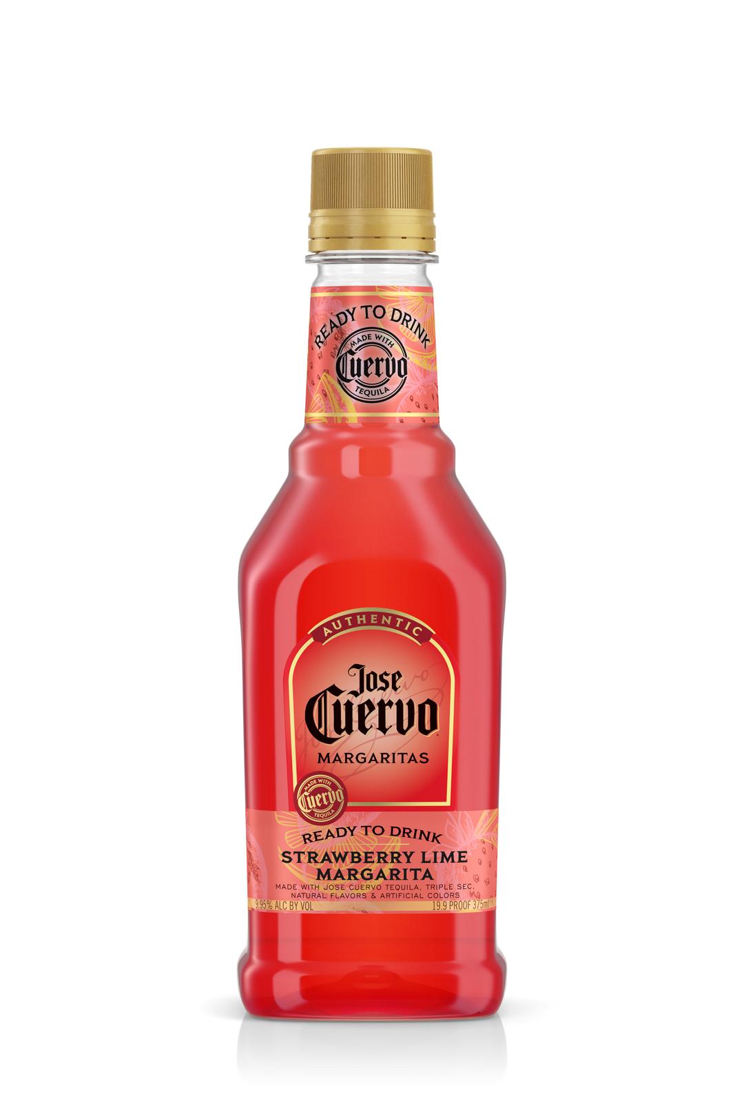 Jose Cuervo Margarita Strawberry Lime Authentic Strawberry