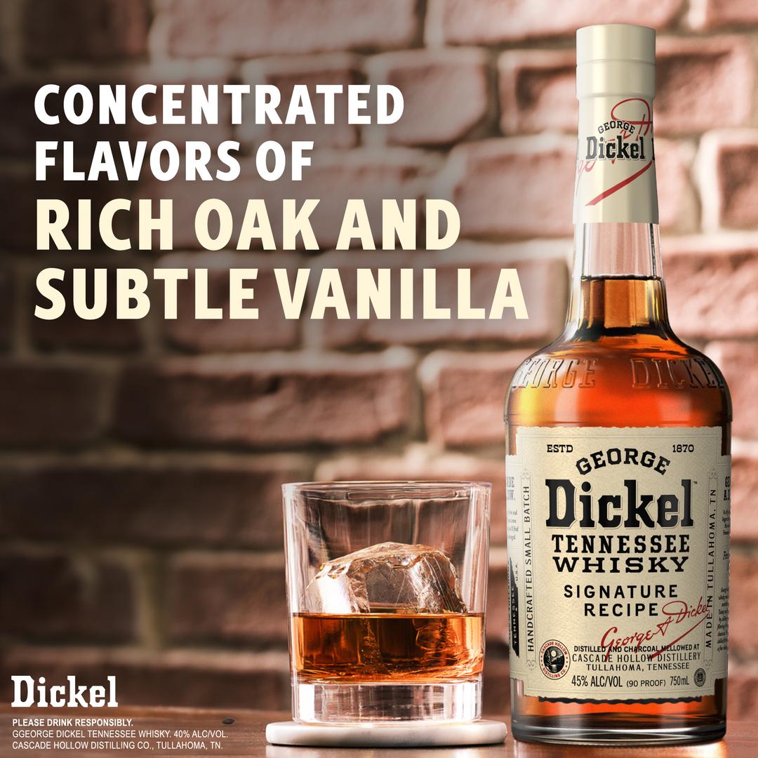 GEORGE DICKEL SIGNATURE RECIPE TENNESSEE WHISKY