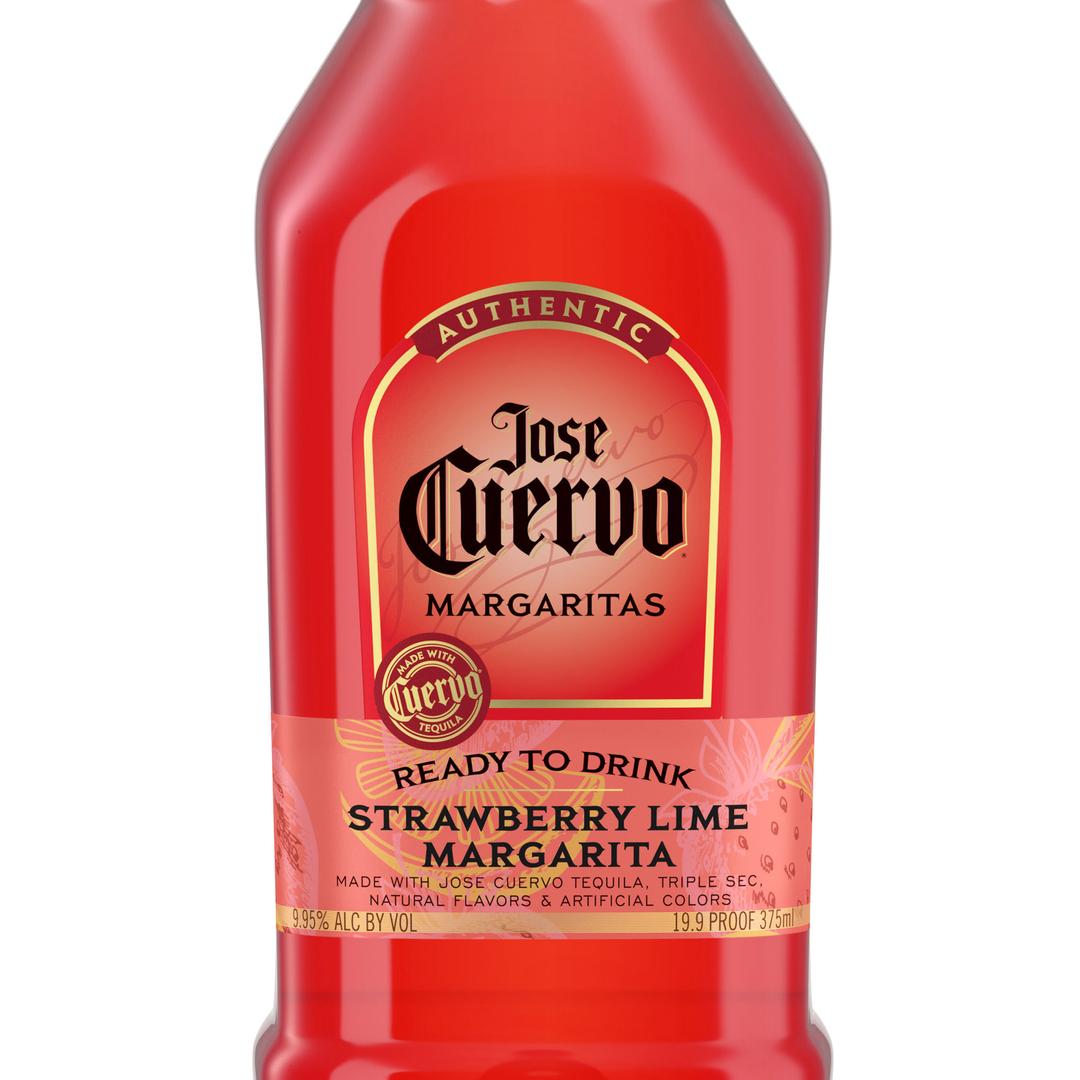 Jose Cuervo Margarita Strawberry Lime Authentic Strawberry