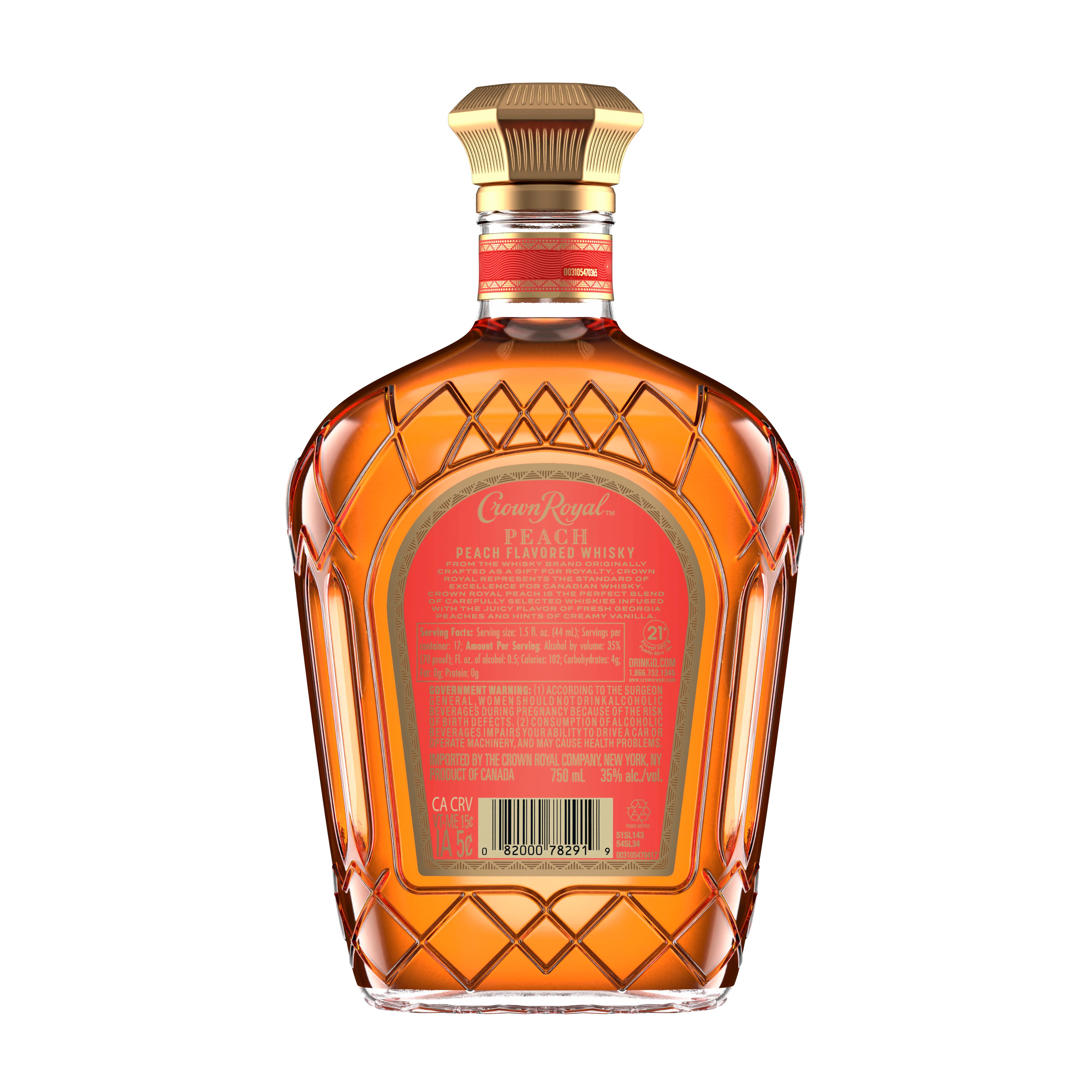 CROWN ROYAL® PEACH FLAVORED WHISKY